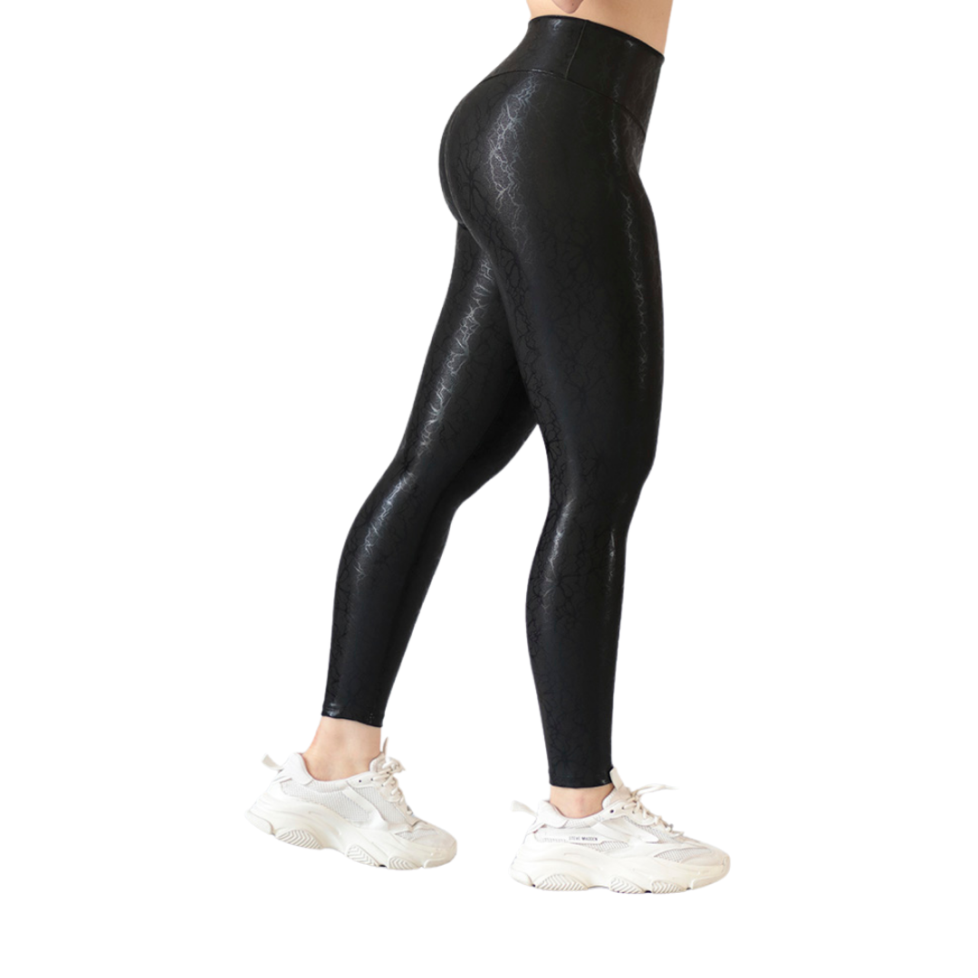 LEGGIN ELITE: EFECTO PUSH UP, TEXTIL REFLECTANTE TEXTURIZADO