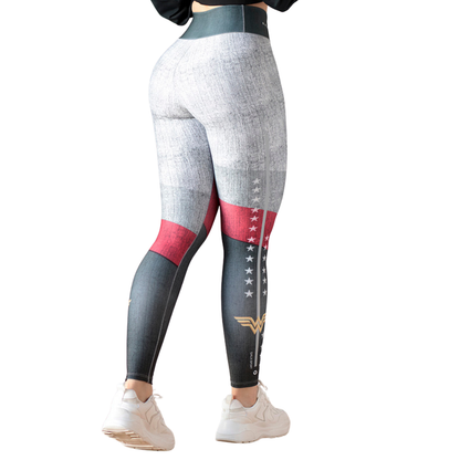 Leggings Deportivos para Mujer Fitness: Efecto Básico, Cintura Alta, Textil Lycra Transpirable con Acabado Liso, Maravilla | Adriana Olimpo