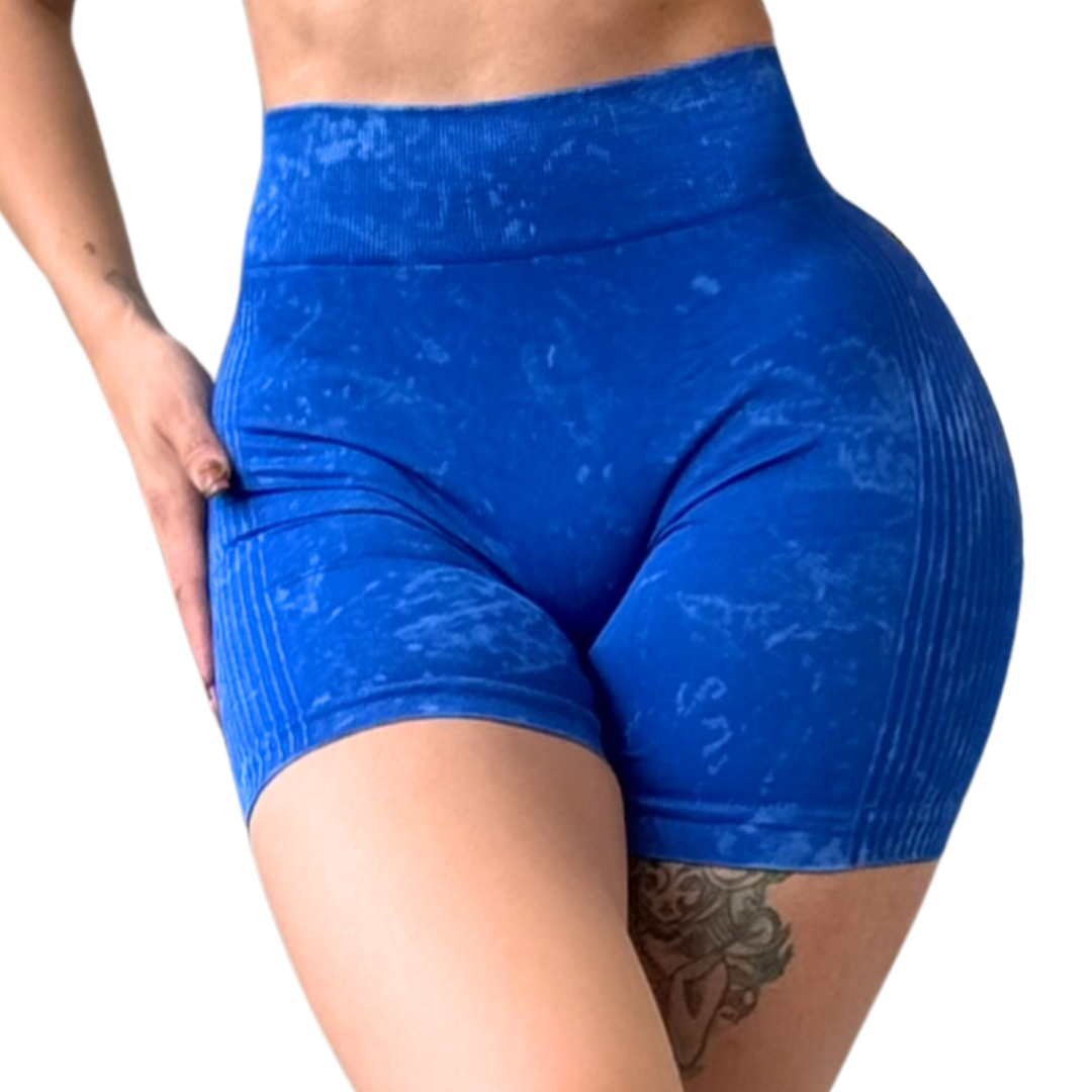 Short Deportivo para Mujer Fitness: Textil Lycra Transpirable Scrunch Up Bum | Adriana Olimpo