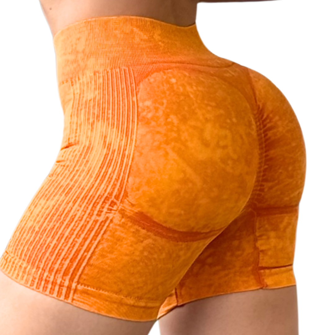 Short Deportivo para Mujer Fitness: Textil Lycra Transpirable Scrunch Up Bum | Adriana Olimpo