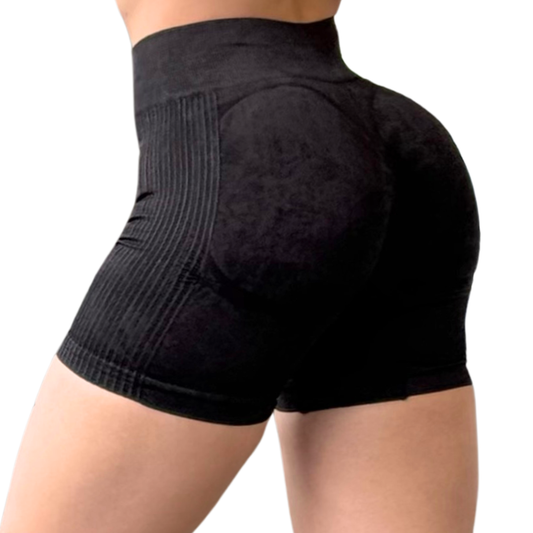 Short Deportivo para Mujer Fitness: Textil Lycra Transpirable Scrunch Up Bum | Adriana Olimpo